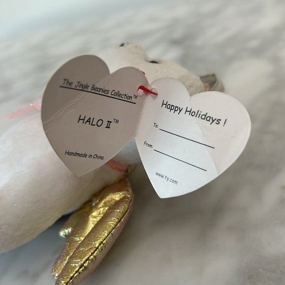 5/$15 NWT TY Beanie Baby Jingle Beanies Halo ll Angle Bear - Picture 5 of 5